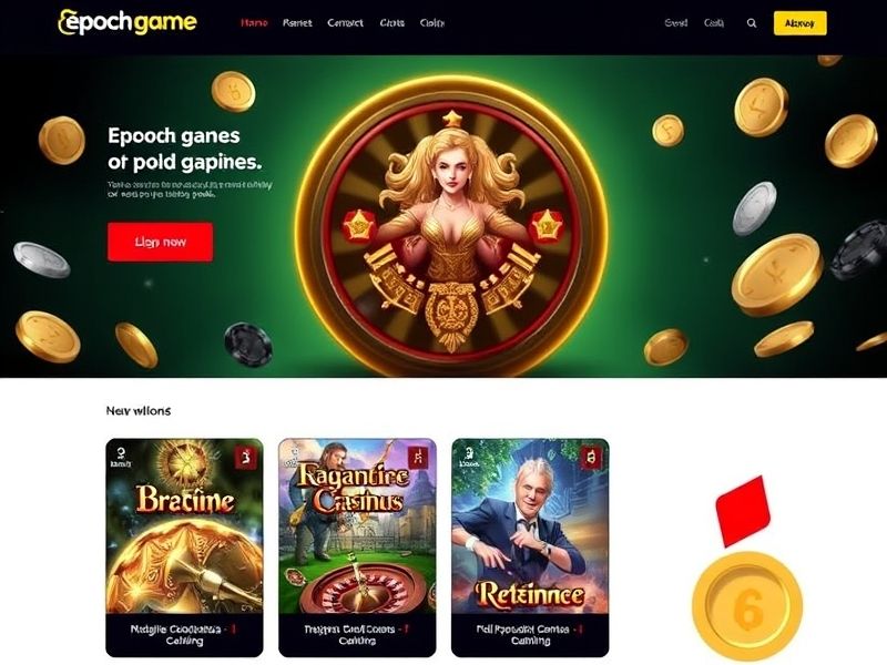 Welcome to Epoch Game – the ultimate destination for real-money gambling. Discover online slots, live dealers, poker, and casino bonuses. Play securely on a licensed platform now!